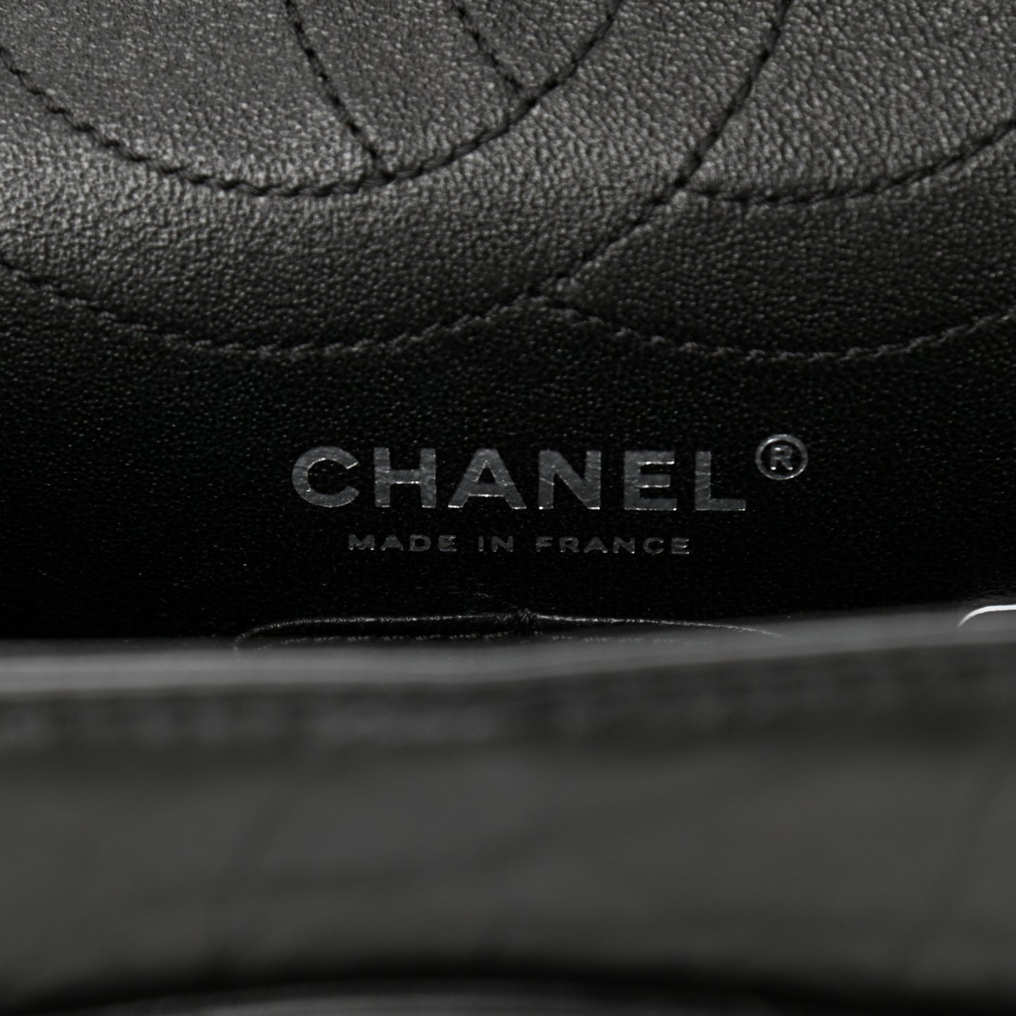 Aged Calfskin Quilted 2.55 Reissue 226 Flap So Black