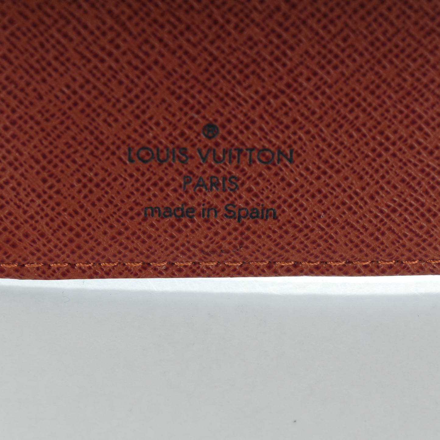 Monogram Pocket Agenda Cover