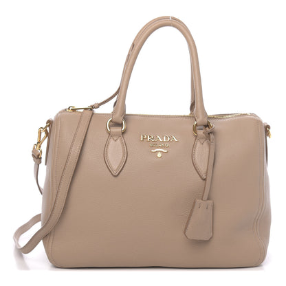 Prada Vitello Phenix Satchel Cammeo 1 of 15