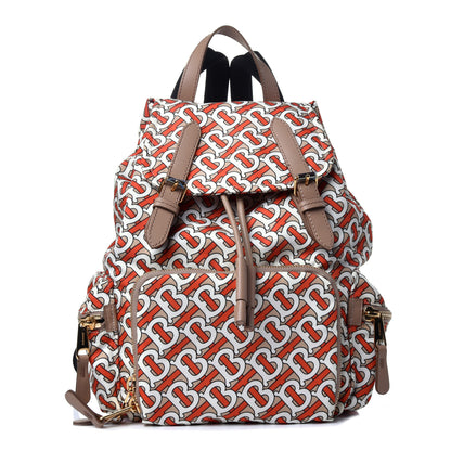 Burberry Nylon Monogram Medium Rucksack Backpack Vermillion 1 of 15