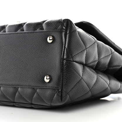 Chanel Caviar Quilted Jumbo Kelly Flap Bag Black 10 of 14