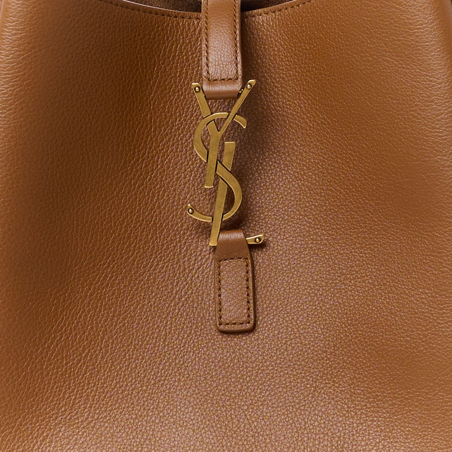 Saint Laurent Smooth Calfskin Small Le 5 A 7 Soft Hobo Fox 8 of 11