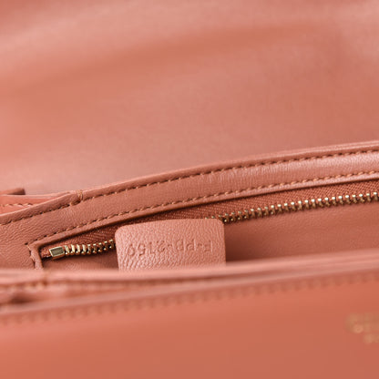 Celine Shiny Calfskin Medium Triomphe Terracotta 11 of 12
