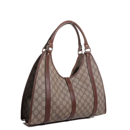 Gucci GG Plus Monogram Medium Joy Shoulder Bag Brown 3 of 8