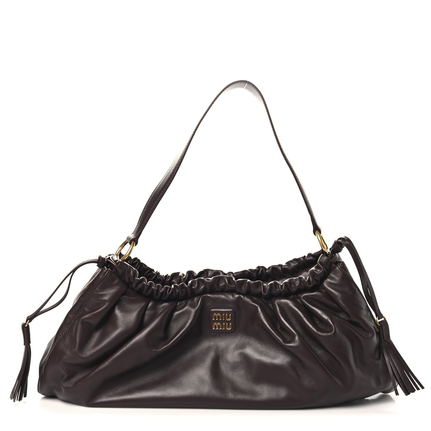 Miu Miu Nappa Joie Bag Briarwood 1 of 10