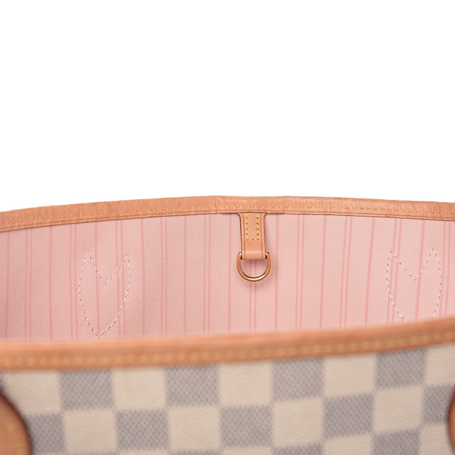 Louis Vuitton Damier Azur Neo Neverfull MM Rose Ballerine 13 of 24