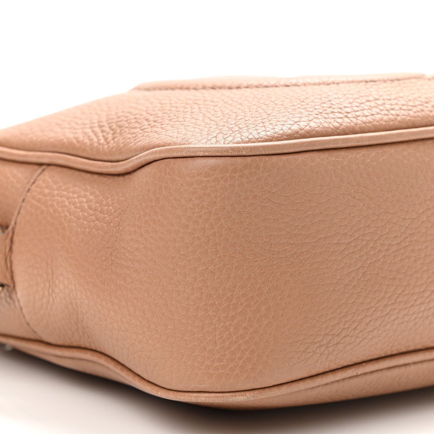 Gucci Pebbled Calfskin Small Soho Disco Bag Camelia 9 of 15