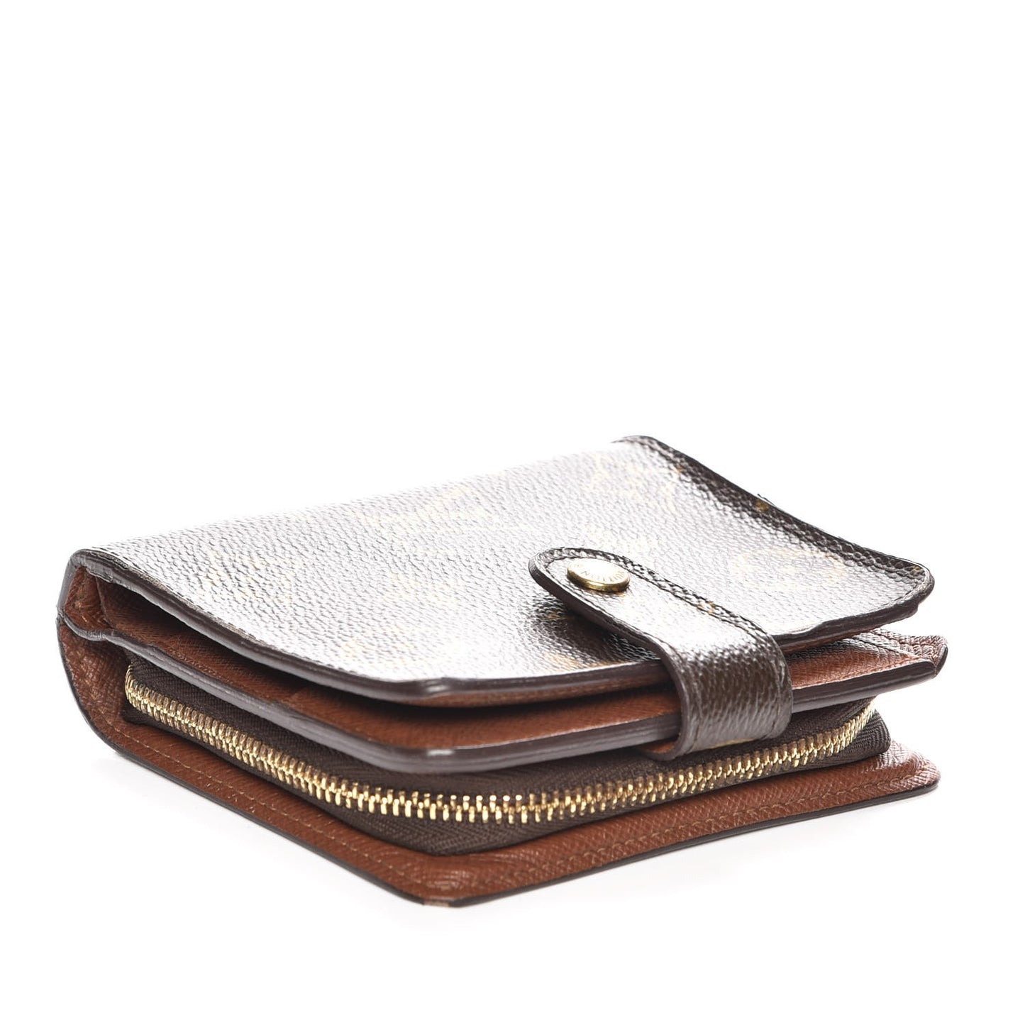 Monogram Compact Zippe Zipped Wallet