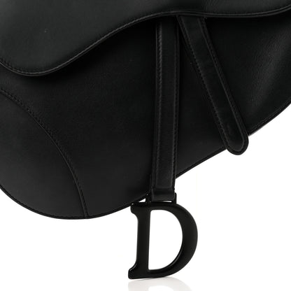 Christian Dior Ultra Matte Calfskin Saddle Bag Black 11 of 11