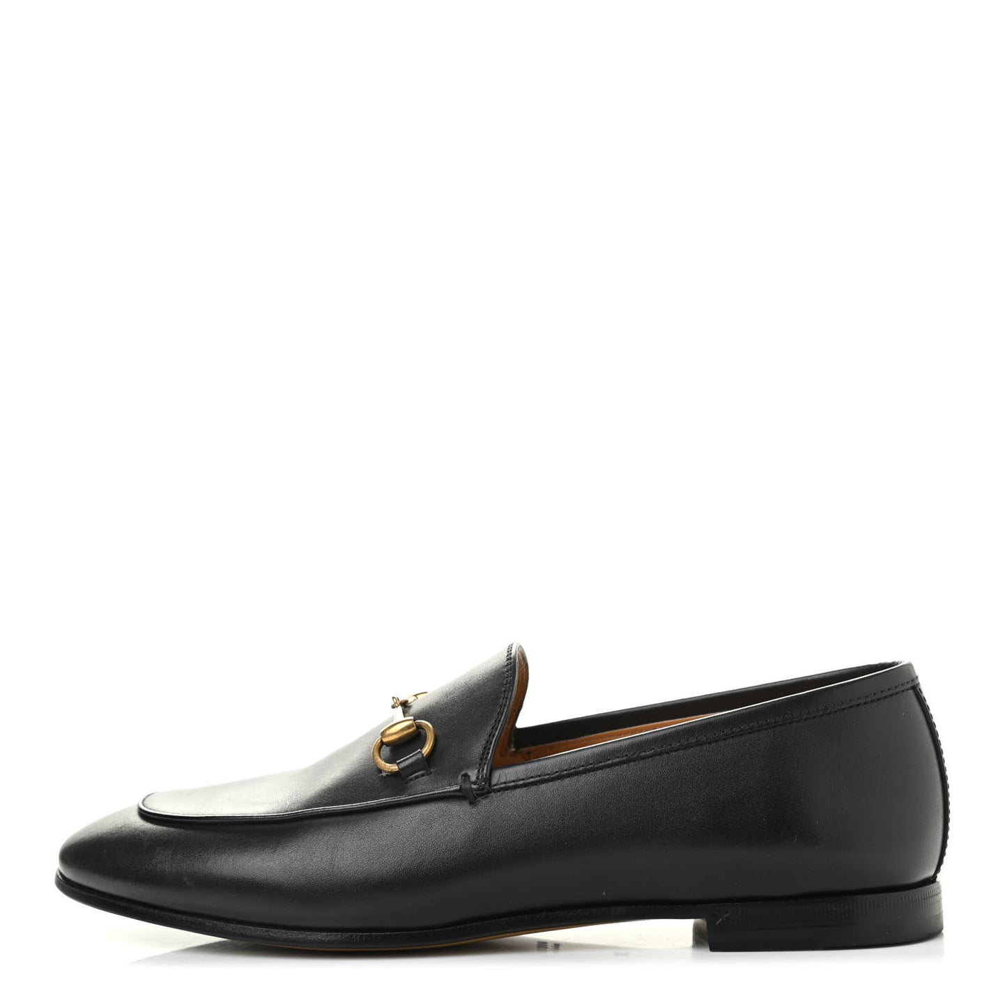 Calfskin Womens Jordaan Loafers 38 Black