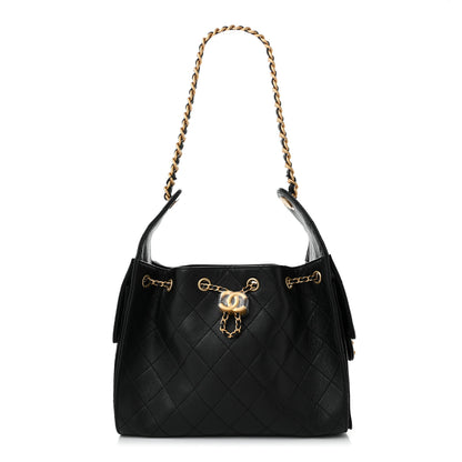 Chanel Caviar Quilted Small Chanel 25 Handbag Black 1 of 11