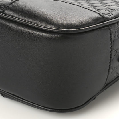 Gucci Microguccissima Mini Bree Messenger Bag Black 9 of 9