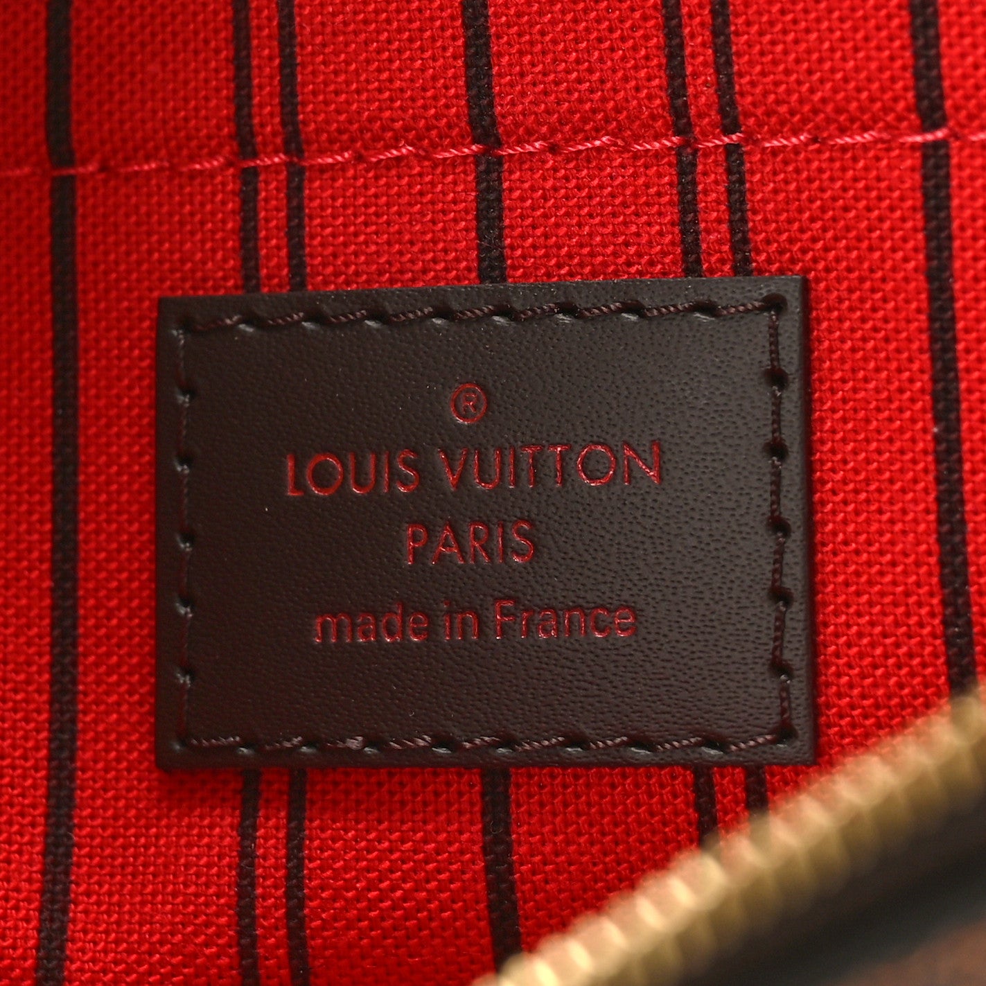 Damier Ebene Neverfull MM GM Pochette