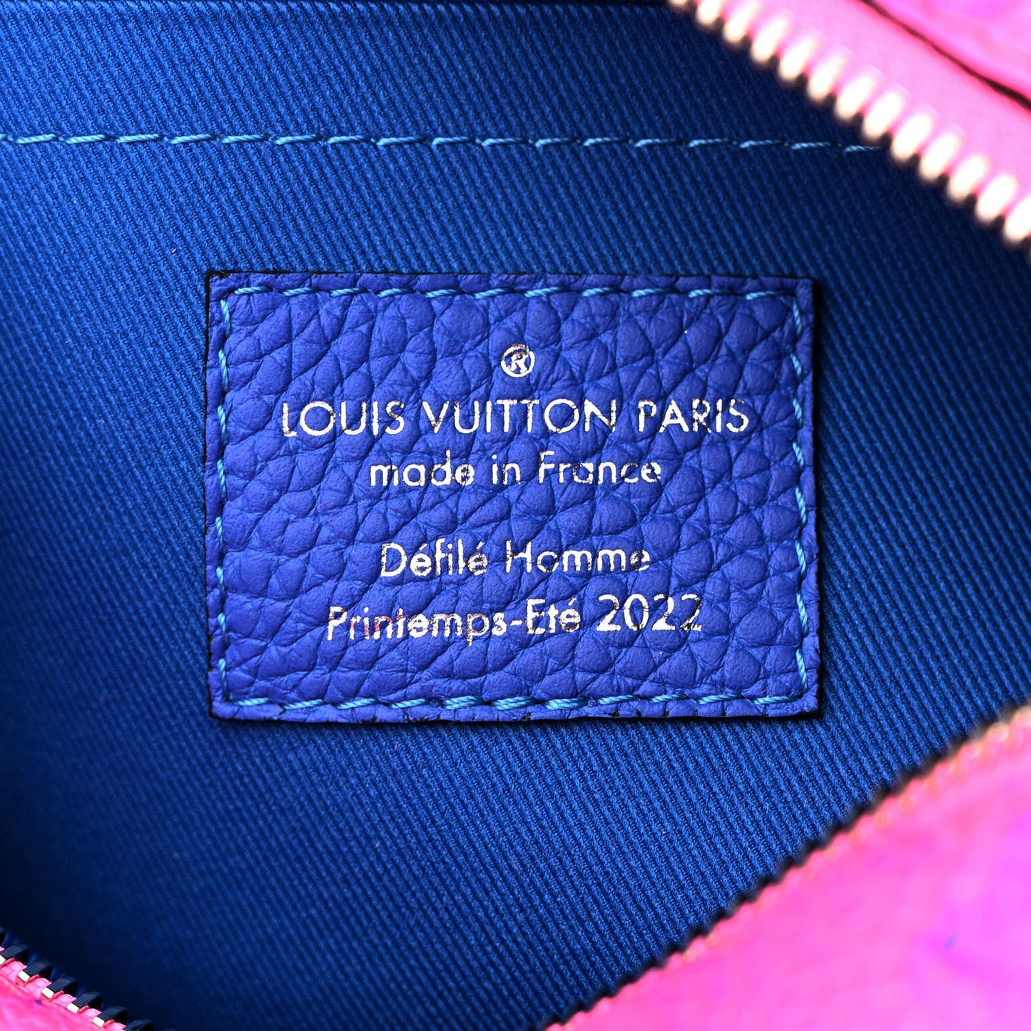 Taurillon Illusion Mini Soft Trunk Bleu Rose