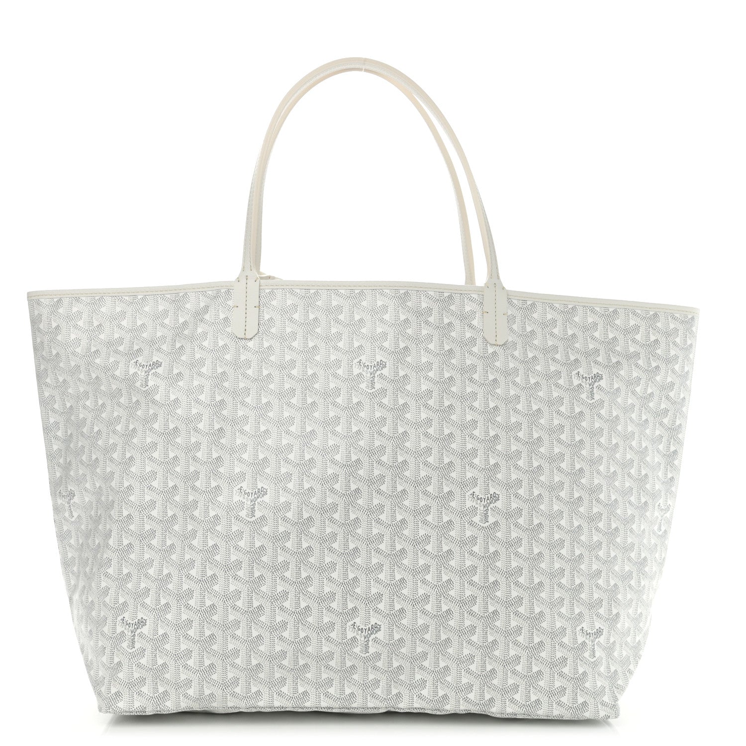 Goyard Goyardine Saint Louis GM White 3 of 12