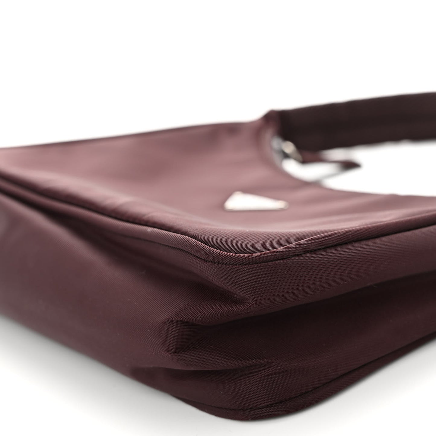 Nylon Vela Shoulder Bag Granato