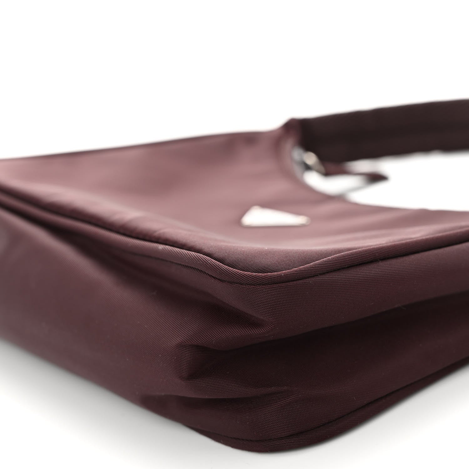 Prada Nylon Vela Shoulder Bag Granato 9 of 9