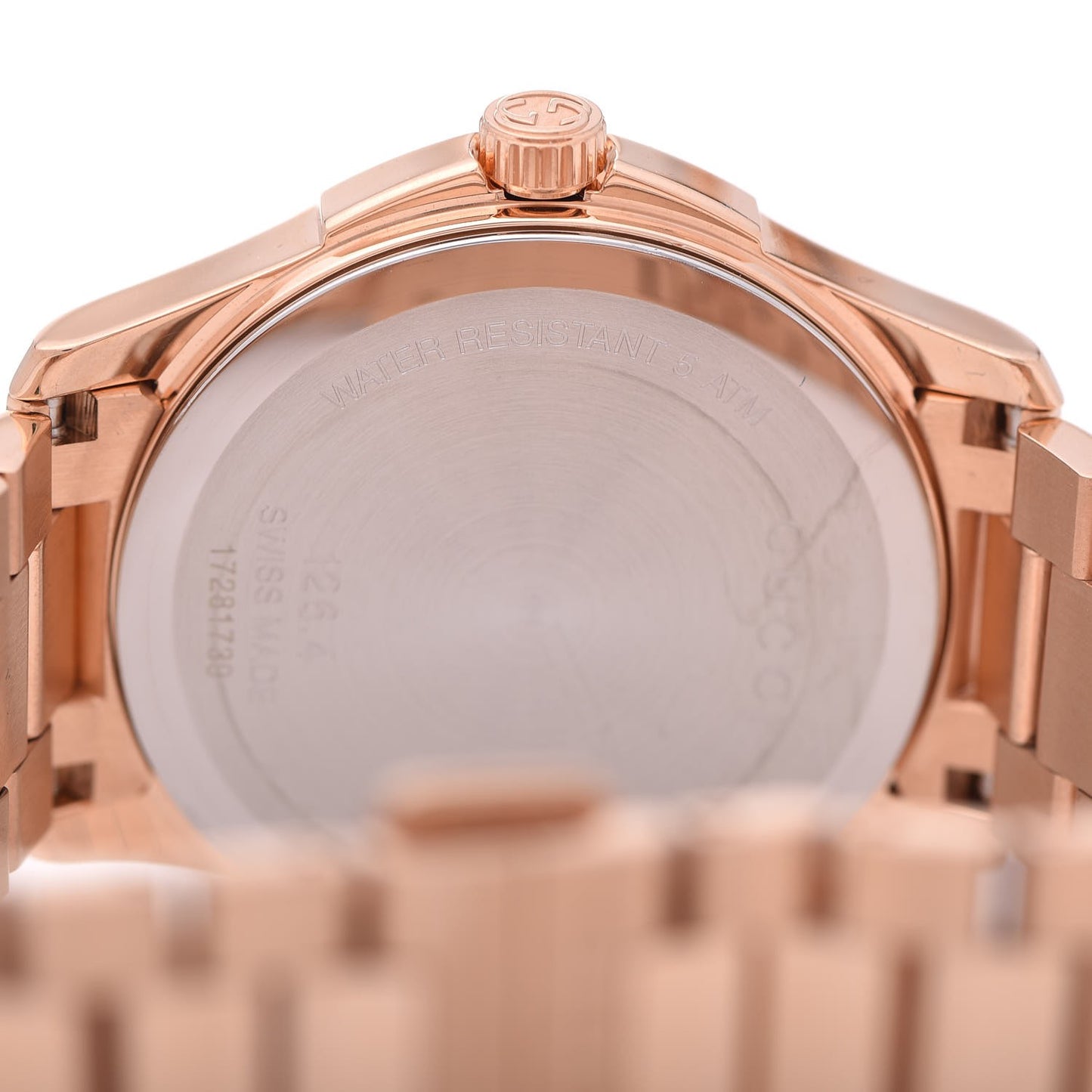 Stainless Steel 38mm G-Timeless Diamante Quartz Watch Rose