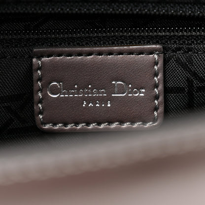 Christian Dior Patent Chrome Beaded Malice Tote Grey Purple 6 of 10