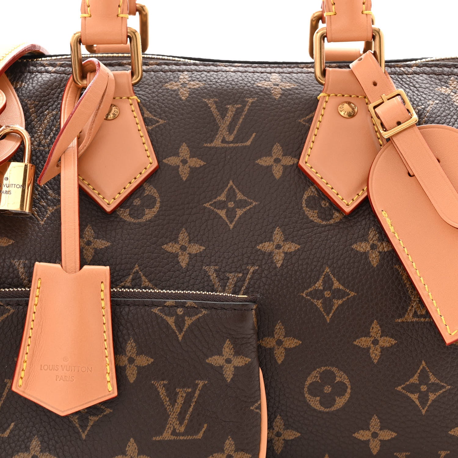 Louis Vuitton Calfskin Monogram Speedy P9 Bandouliere 25 9 of 12
