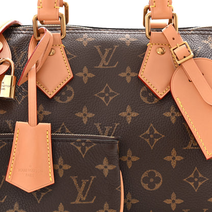 Louis Vuitton Calfskin Monogram Speedy P9 Bandouliere 25 9 of 12