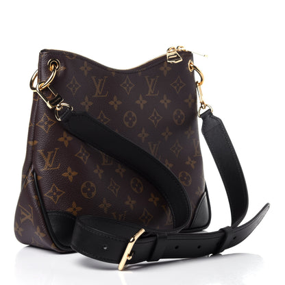 Louis Vuitton Monogram Odeon PM Black 3 of 12