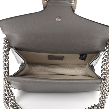 Gucci Calfskin Mini Dionysus Shoulder Bag Dusty Grey 5 of 11