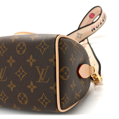 Louis Vuitton Monogram Speedy Bandouliere 20 Black 9 of 9