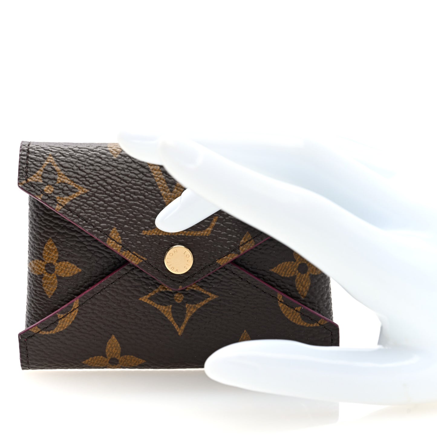 Monogram Small Kirigami Pochette Insert Fuchsia