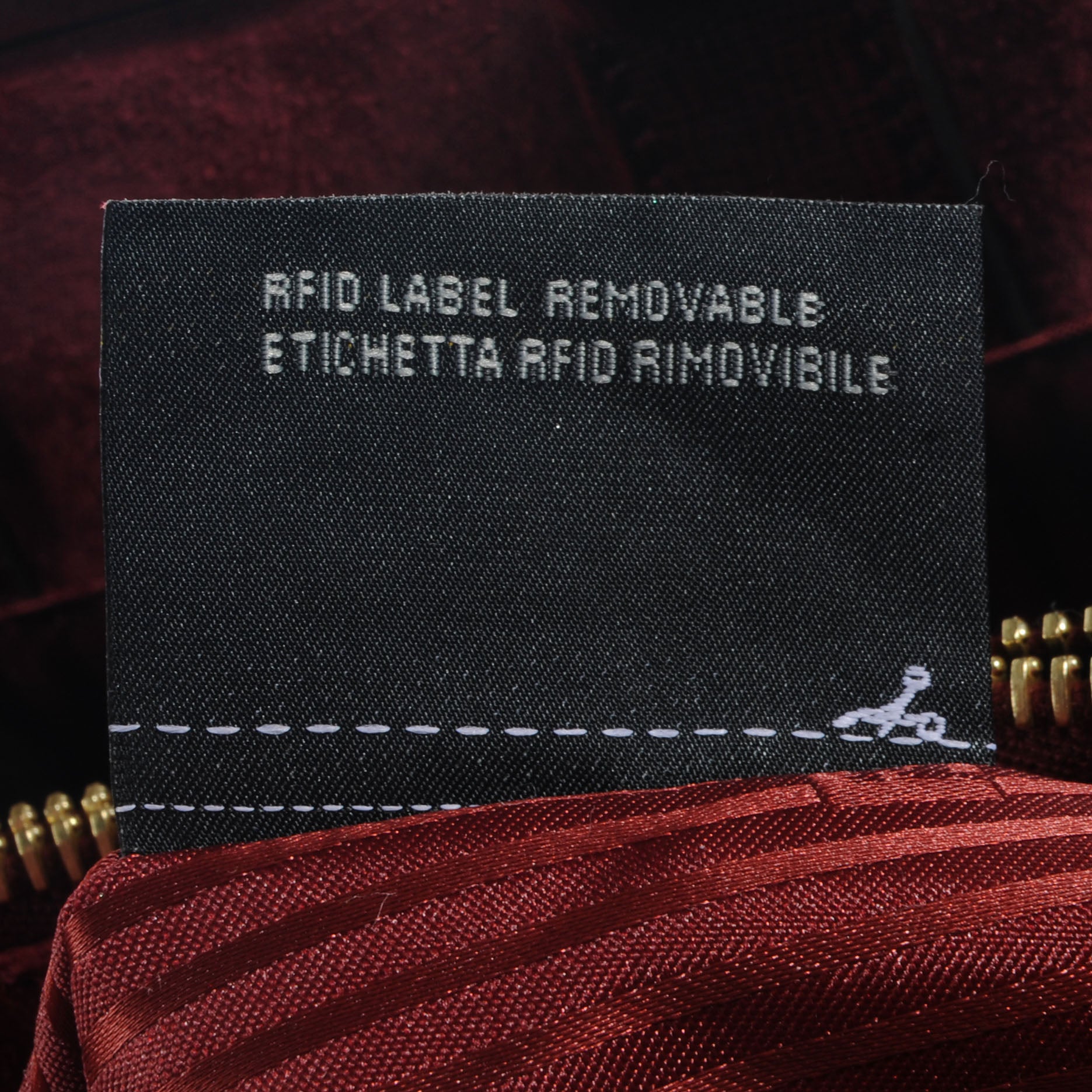 Fendi Vitello Elite Regular 2Jours Tote Rosso Scuro Ciliegia 8 of 11