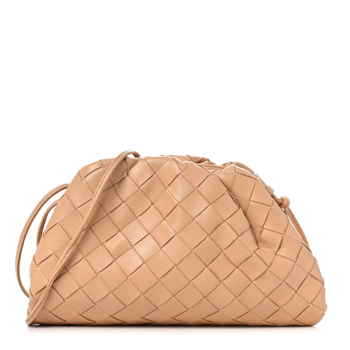 Nappa Intrecciato The Mini Pouch Almond