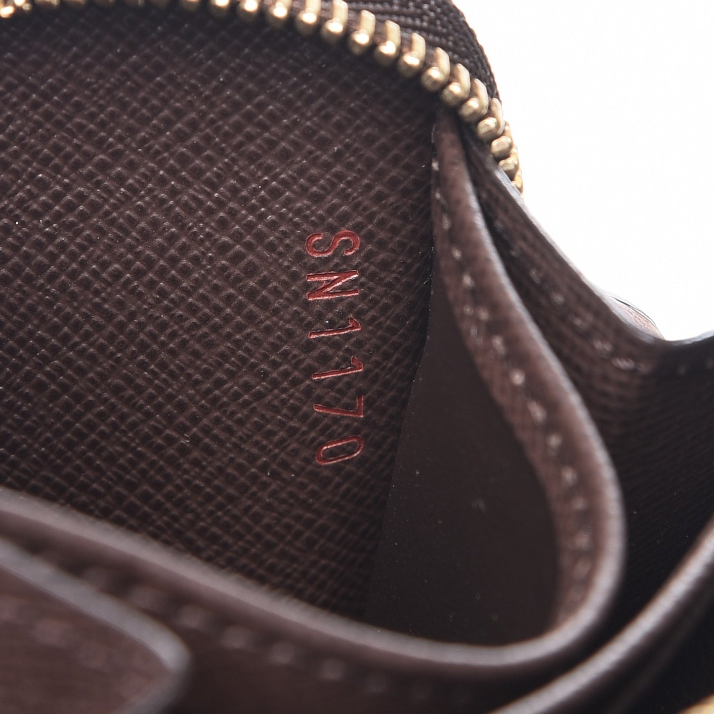 Damier Ebene Zippy Coin Purse