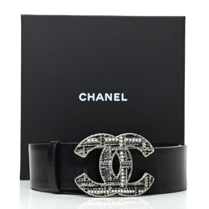 Chanel Calfskin Pearl Resin CC Chain Belt 90 36 7 of 7