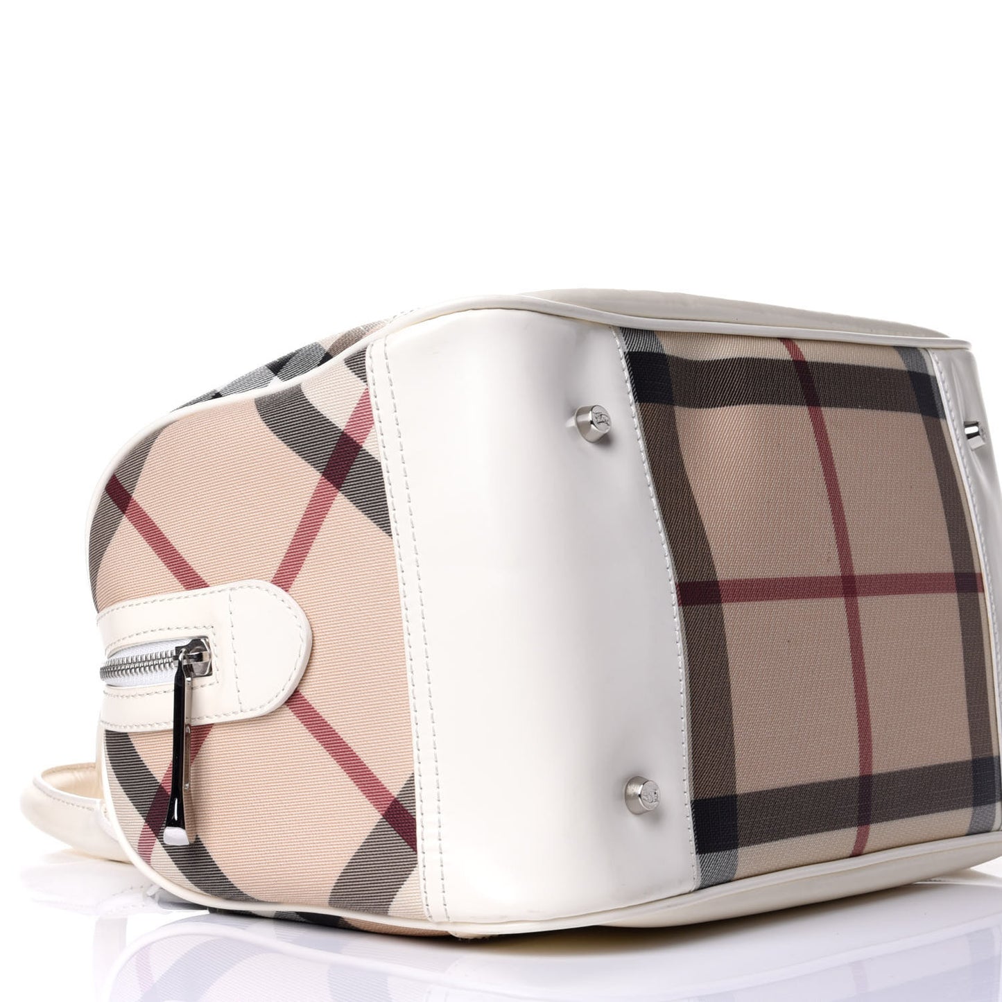 Nova Check Bowling Bag White