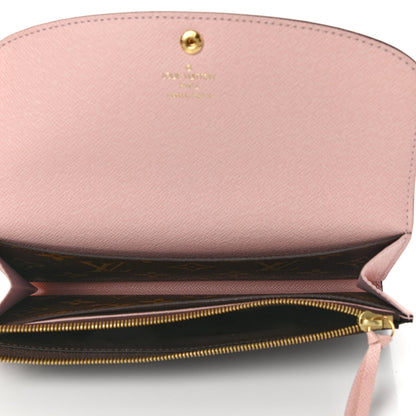 Louis Vuitton Monogram Emilie Wallet Rose Ballerine 5 of 6