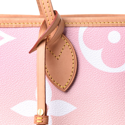 Louis Vuitton Monogram Giant By The Pool Neverfull MM Light Pink 7 of 12