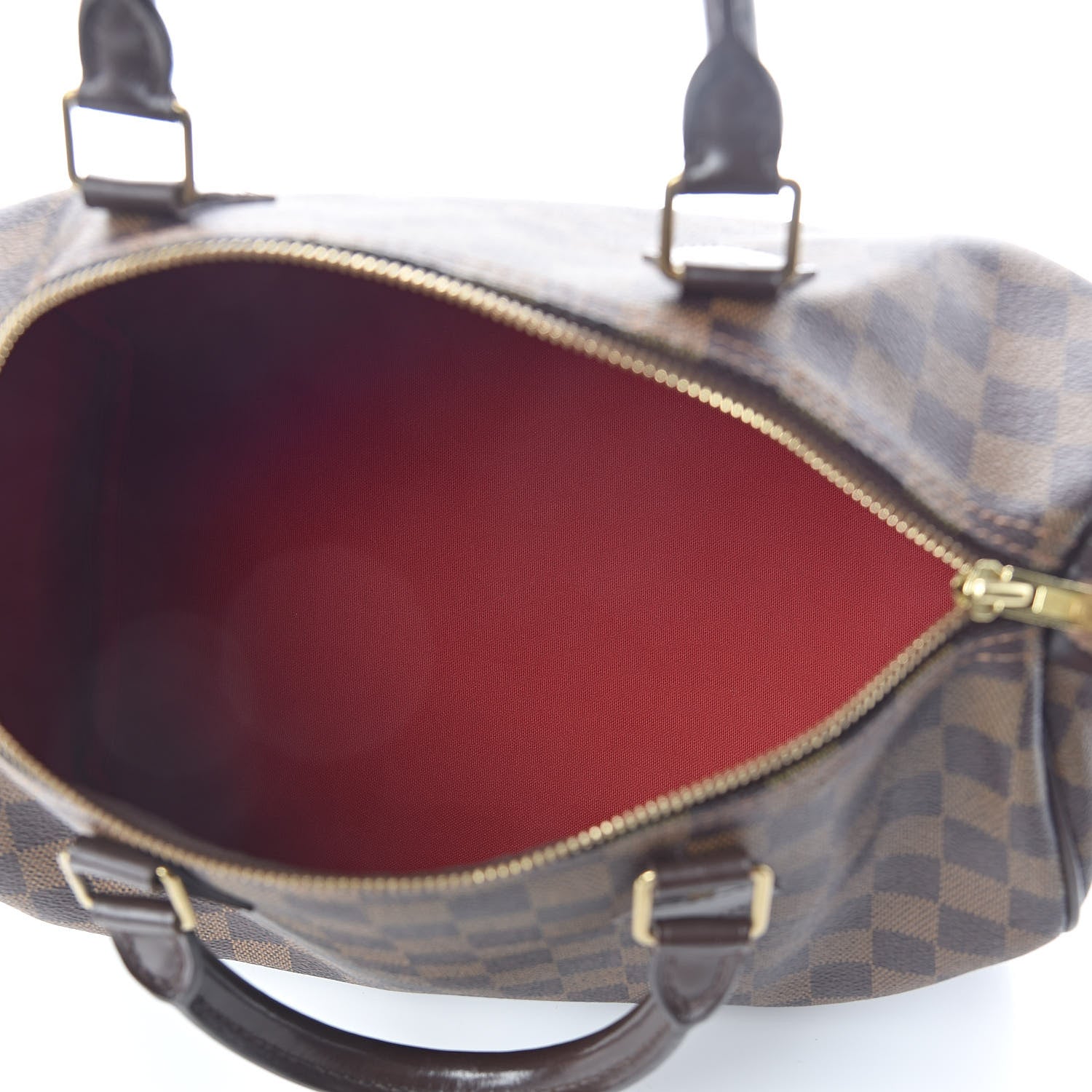 Louis Vuitton Damier Ebene Speedy 30 5 of 9