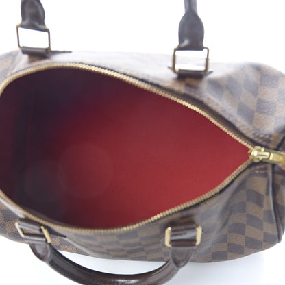 Louis Vuitton Damier Ebene Speedy 30 5 of 9