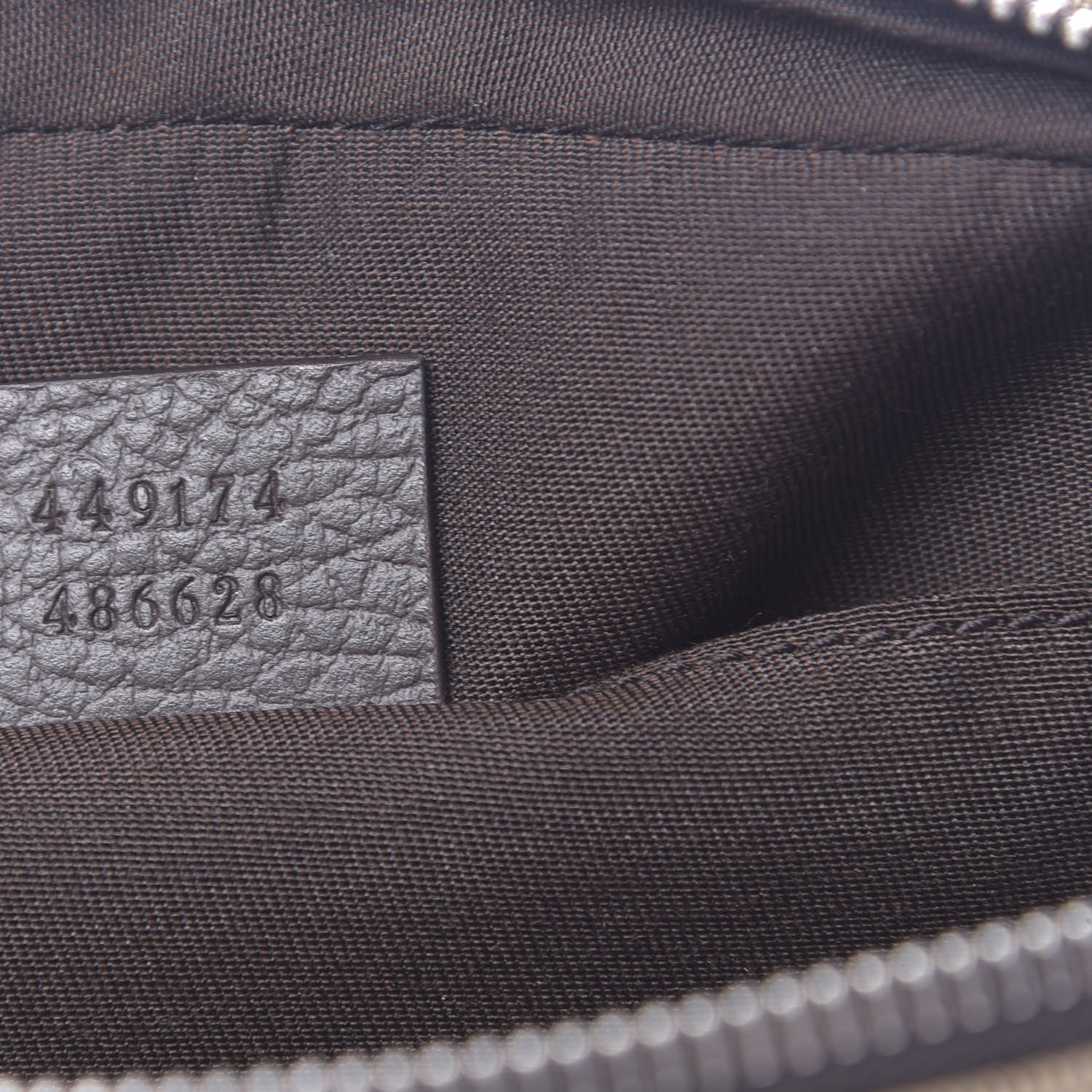 Gucci Monogram Belt Bag Dark Brown 7 of 10