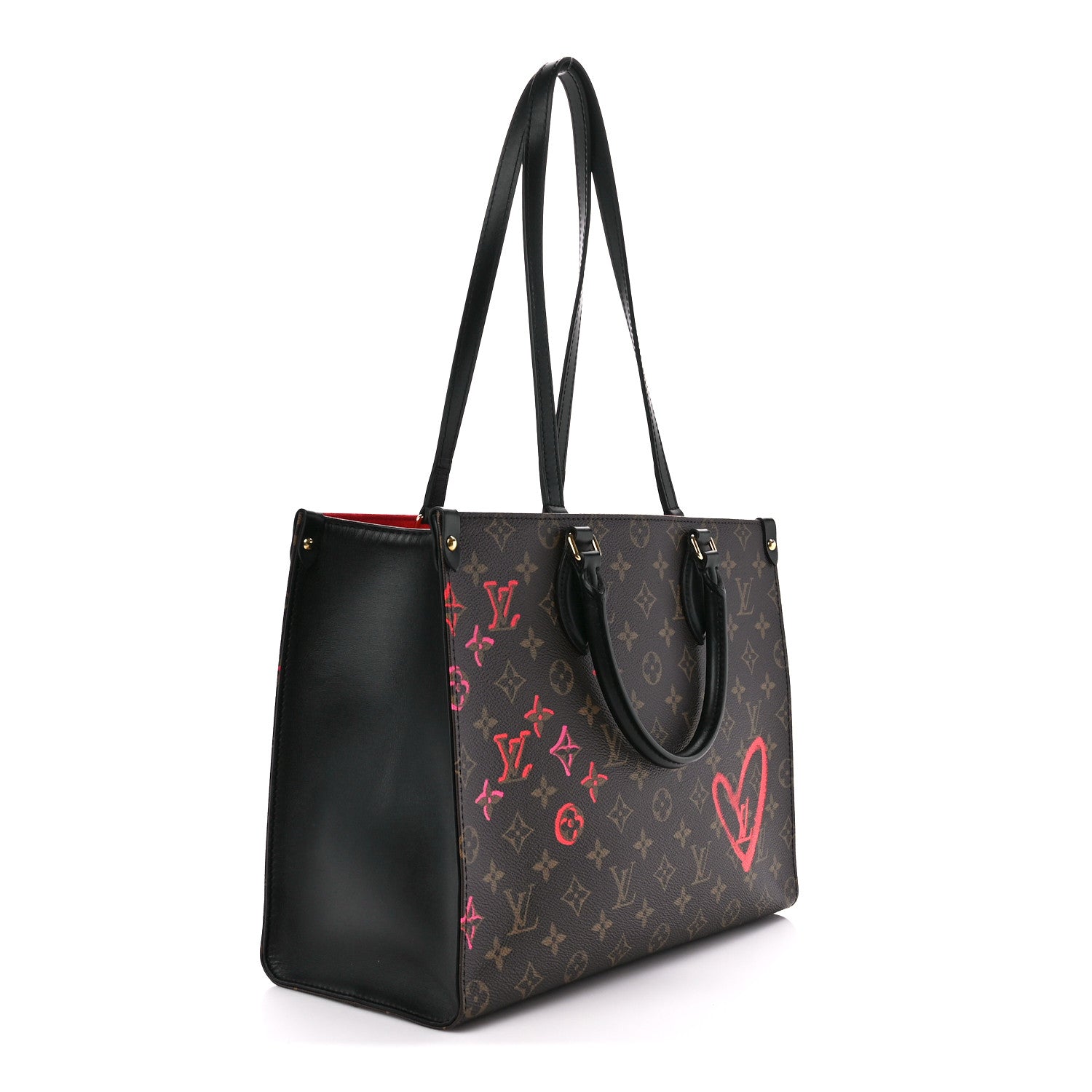 Louis Vuitton Monogram Fall In Love Onthego MM 3 of 15