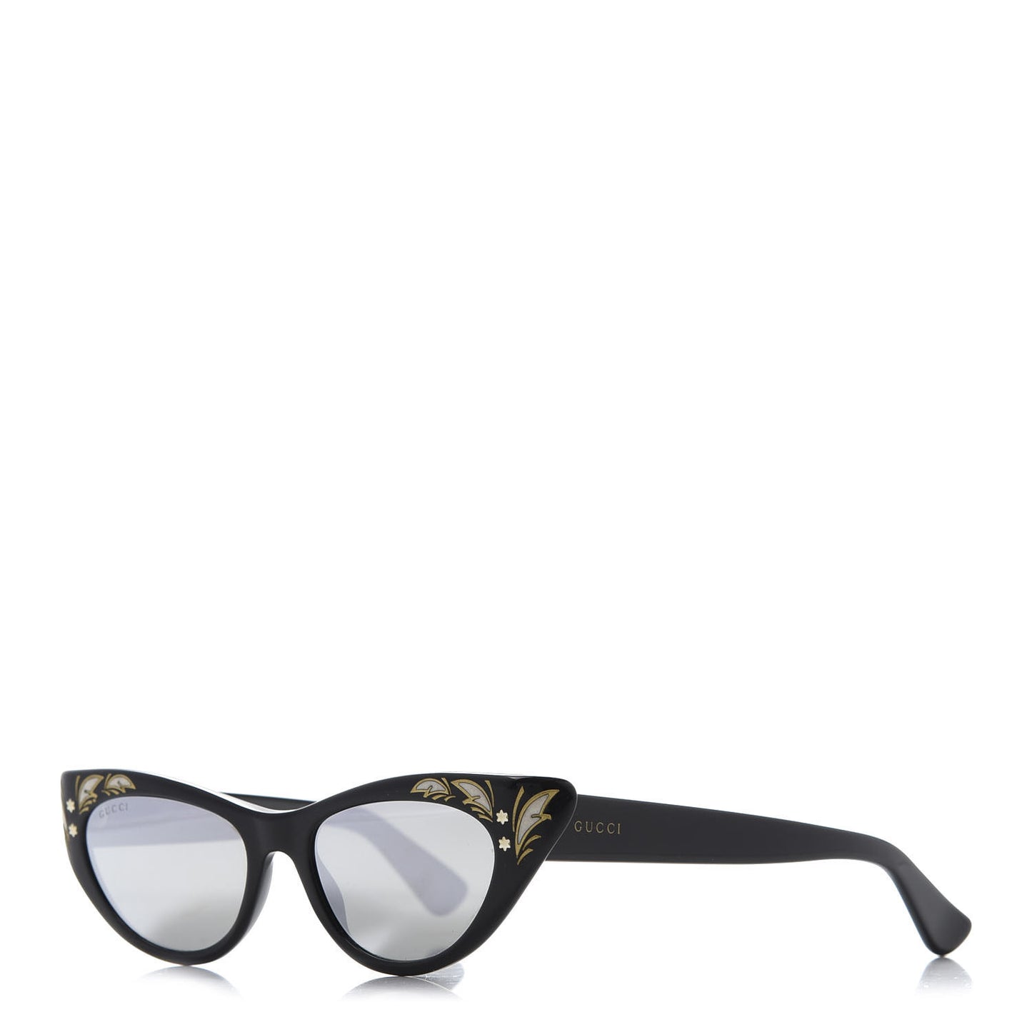 Acetate Cat Eye GG0089S Sunglasses Black