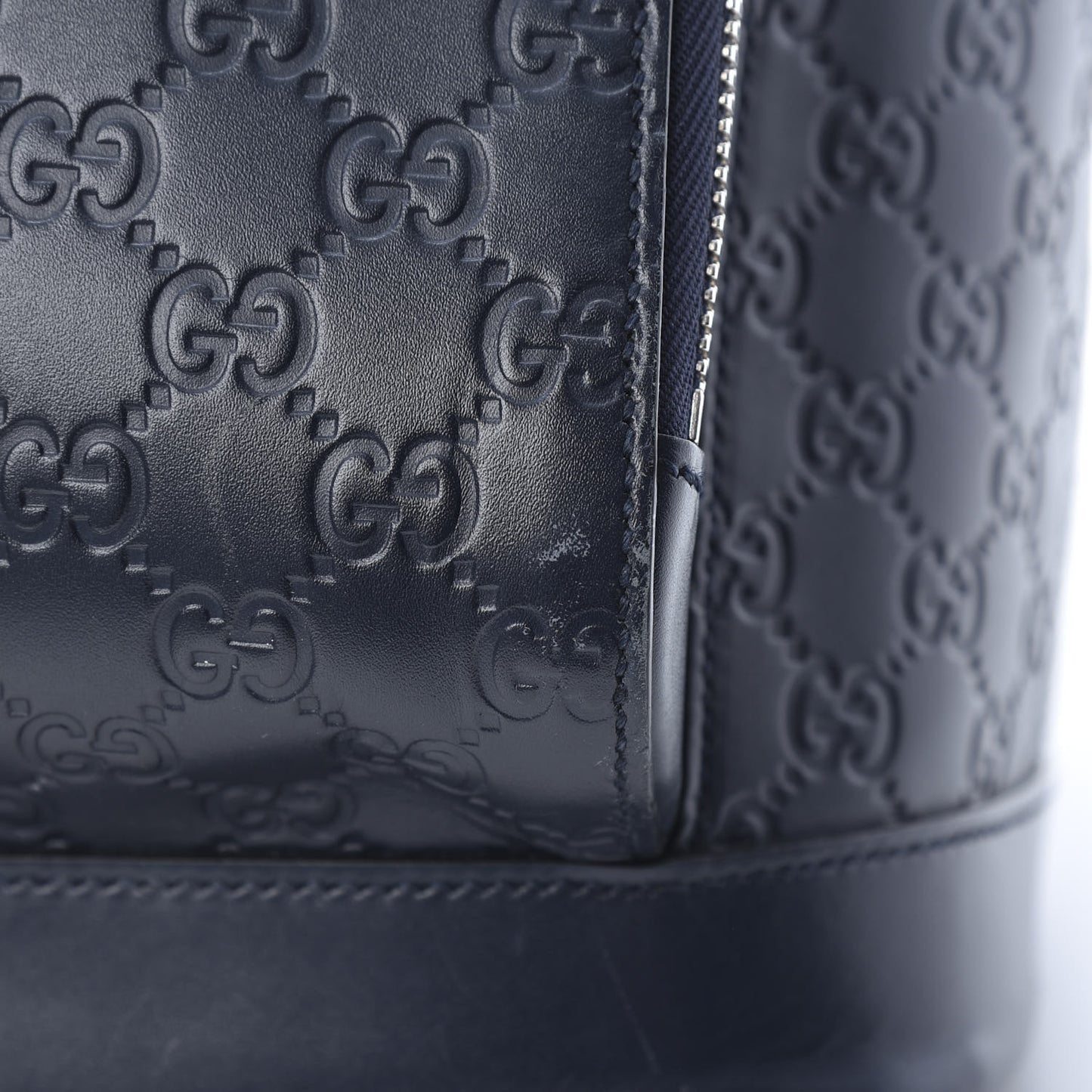 Guccissima Signature Day Backpack Blue