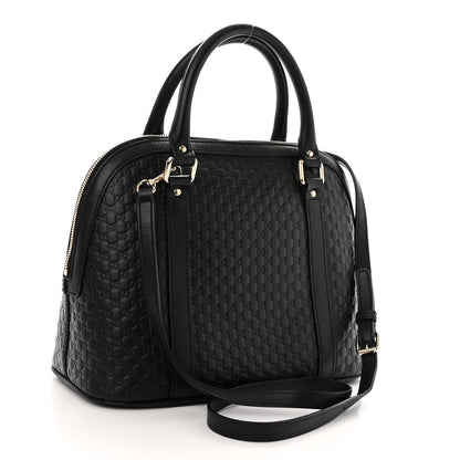 Gucci Microguccissima Medium Dome Bag Black 3 of 10