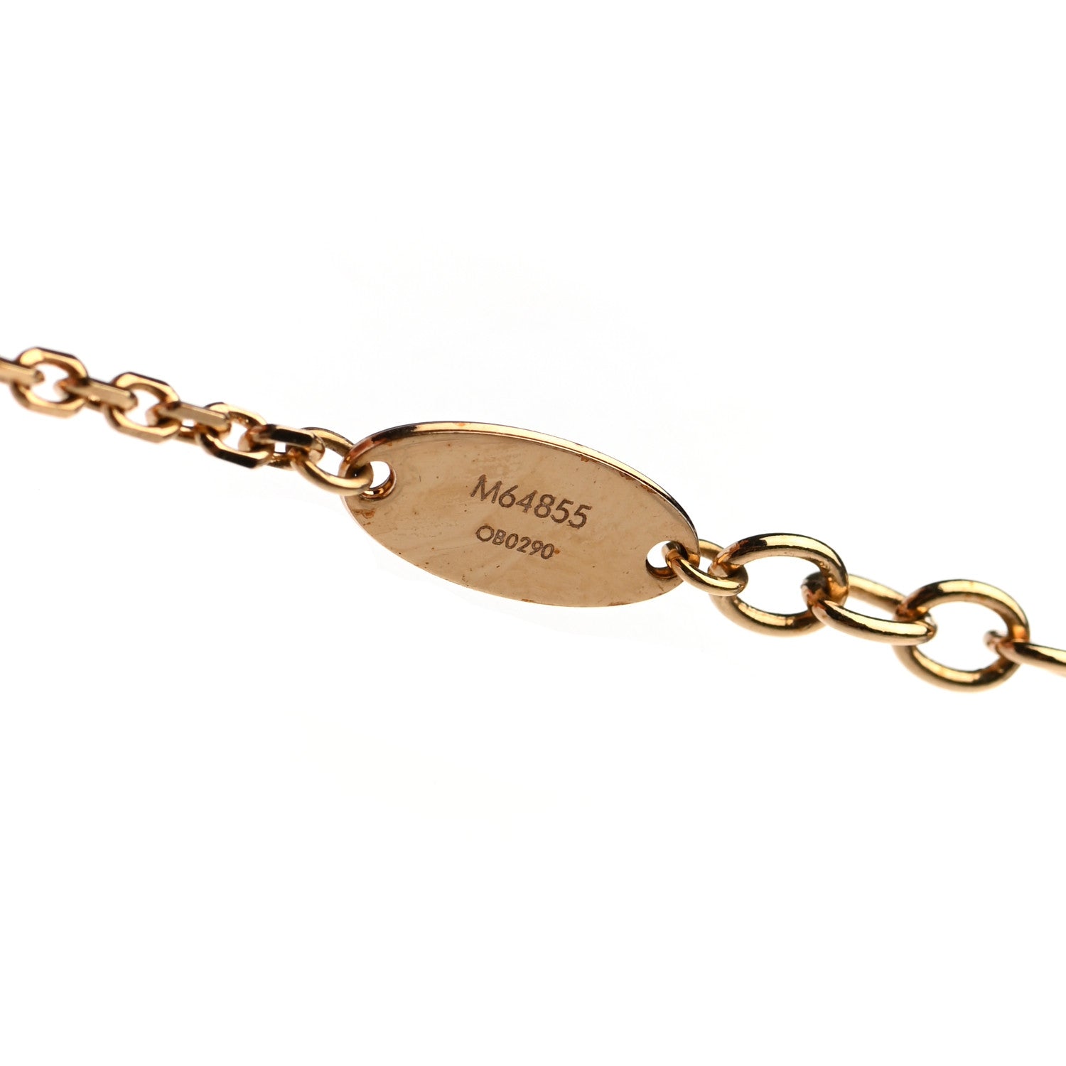 Louis Vuitton Metal Blooming Supple Necklace Gold 5 of 6