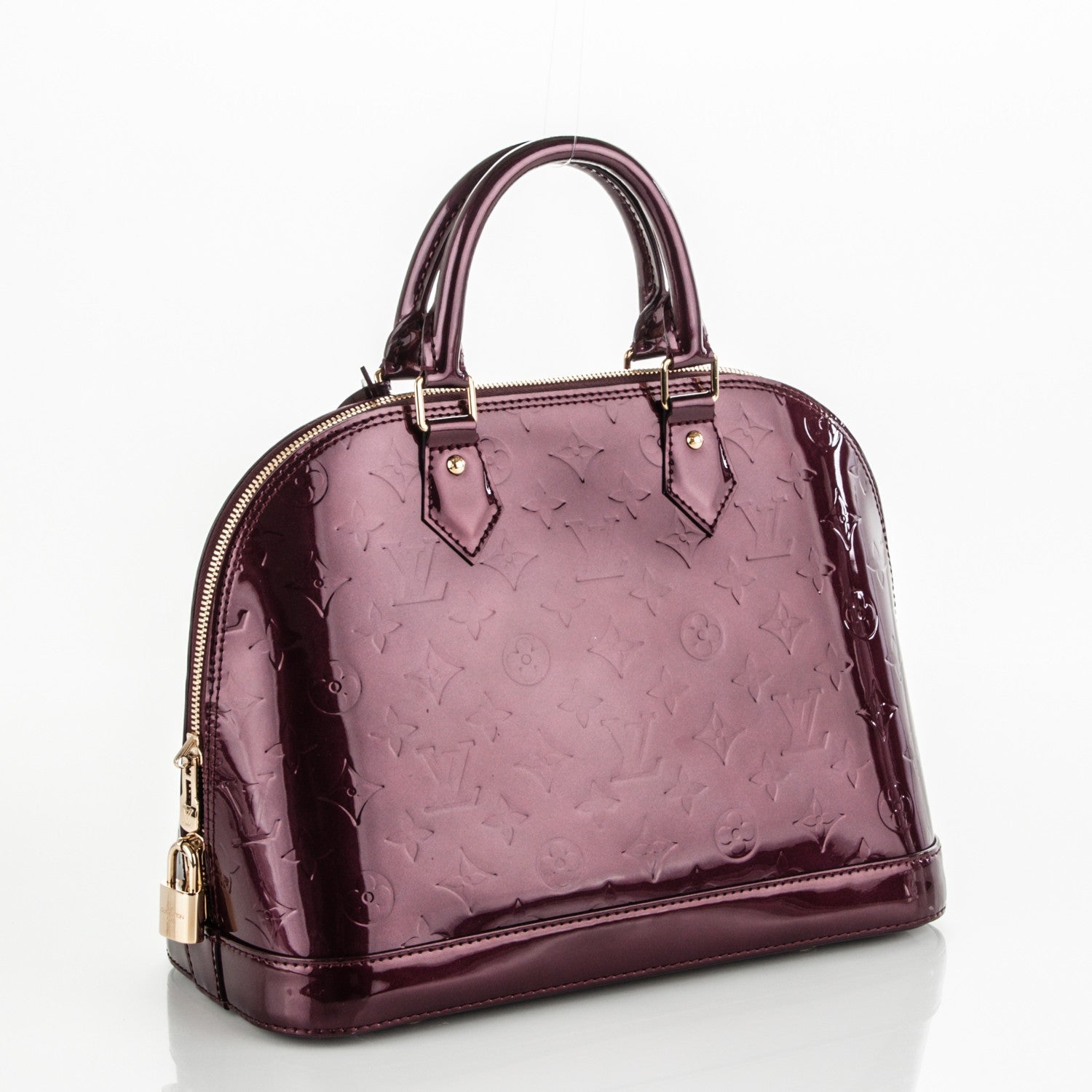 Louis Vuitton Vernis Alma PM Rouge Fauviste 3 of 6