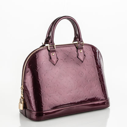 Louis Vuitton Vernis Alma PM Rouge Fauviste 3 of 6