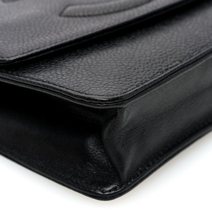 Chanel Caviar Timeless CC Wallet on Chain WOC Black 9 of 10