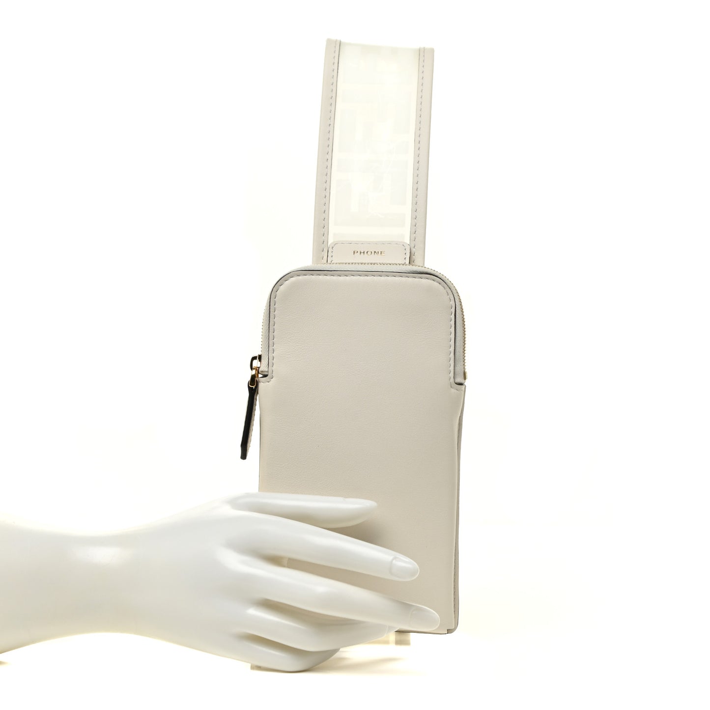 TPU FF Vitello Grace Cell Pocket Strap You White