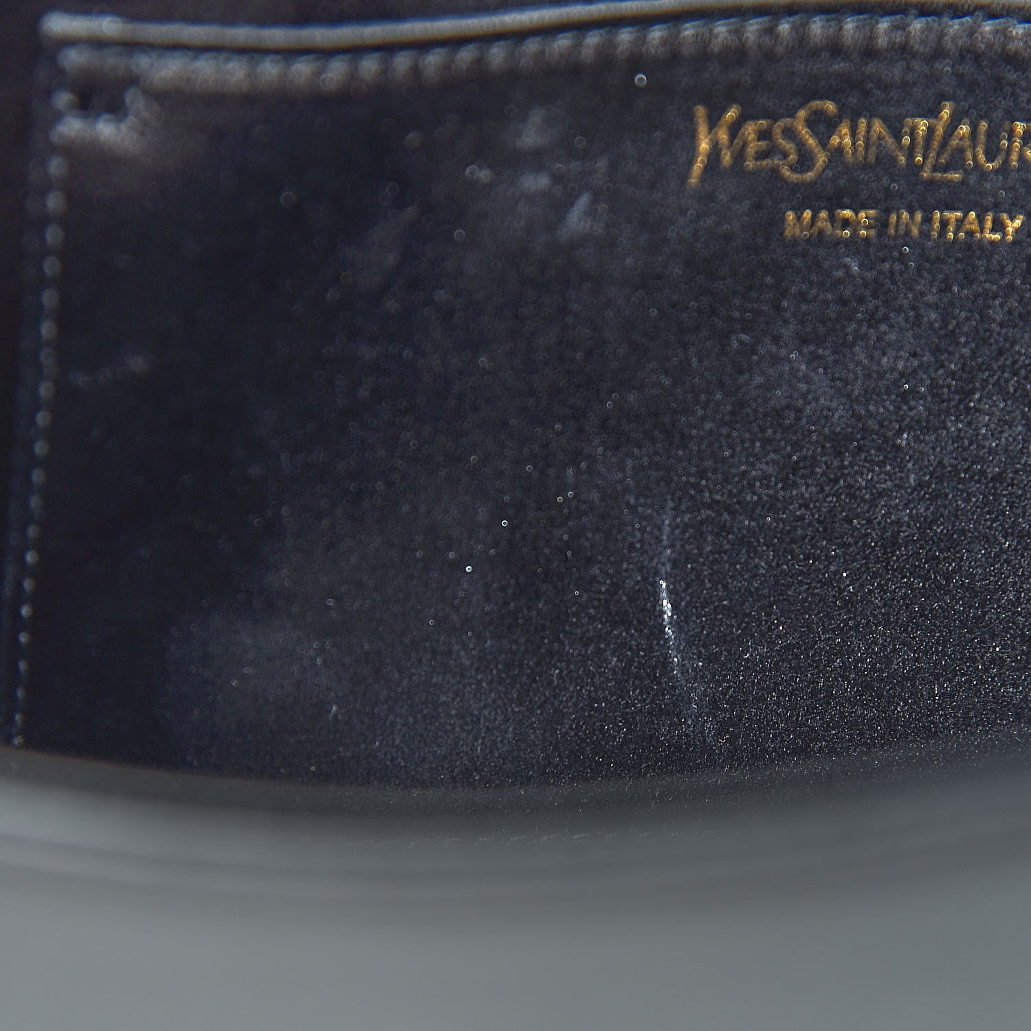 Saint Laurent Calfskin Monogram Large Belle De Jour Clutch Black 7 of 14
