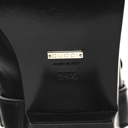 Gucci Lifford Calfskin Opal Over The Knee Boots 39.5 Black 7 of 7